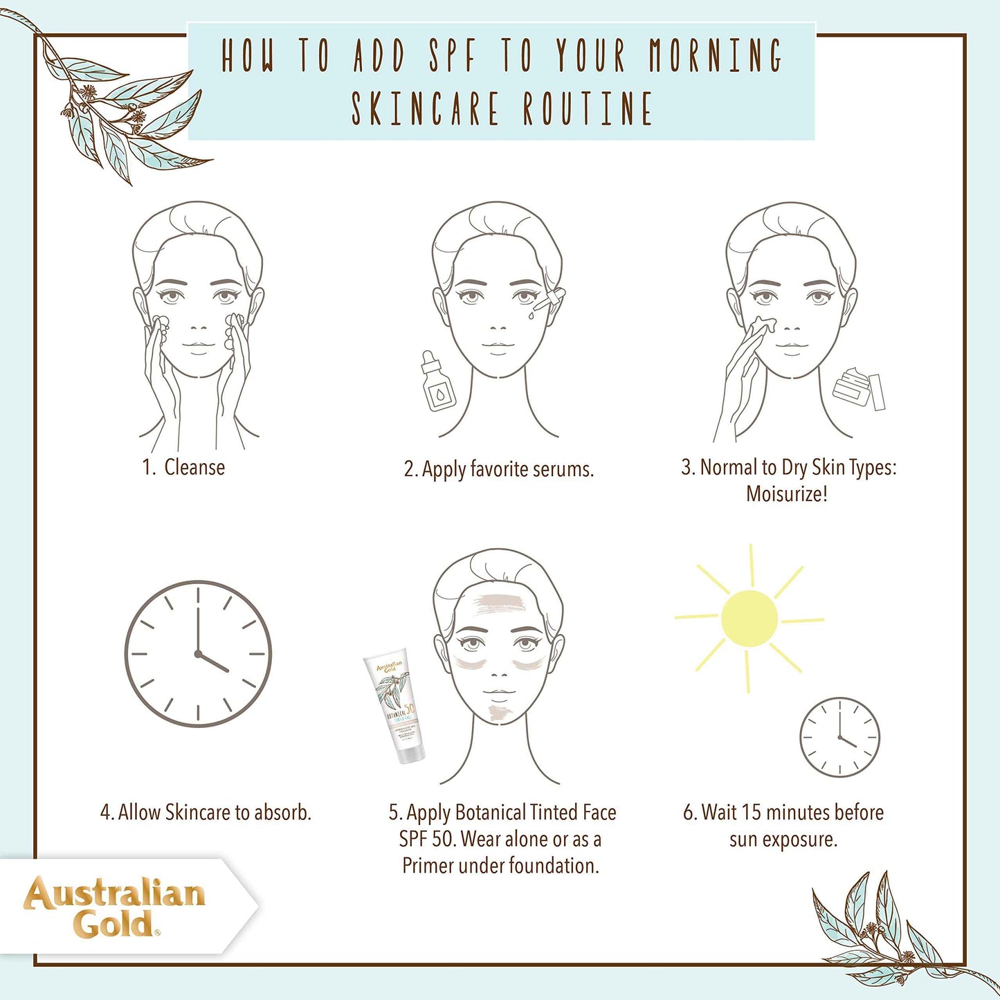 Australian Gold Botanical SPF 50 Tinted Sunscreen for Face, Non-Chemical BB Cream & Mineral Sunscreen,Water-Resistant,Matte Finish,For Sensitive Facial Skin,Rich to Deep Skin Tones, 3 FL Oz, Rich-Deep