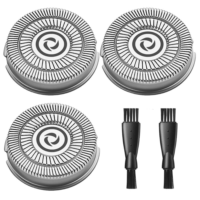 RMS8101 Replacement Blades for Men's Electric Shaver RMS7109, 9PCS RMS8101 Blades for Electric Razor for Men, 2 Cleaning Brush