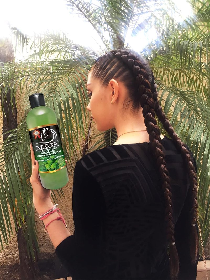 Alazán Horse Shampoo for Human Use - Bergamot, Biotin & Keratin Infused | Nourishing Hair Care