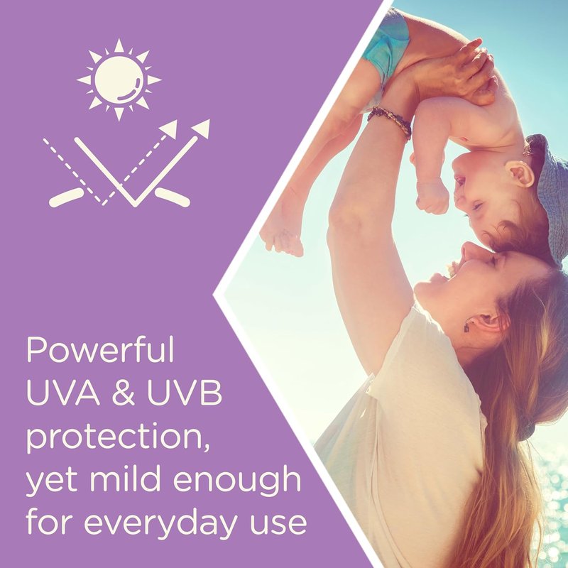 Aveeno Baby Zinc Oxide Mineral Sunscreen Lotion - SPF 50, Tear-Free, Water-Resistant, 7 fl. oz