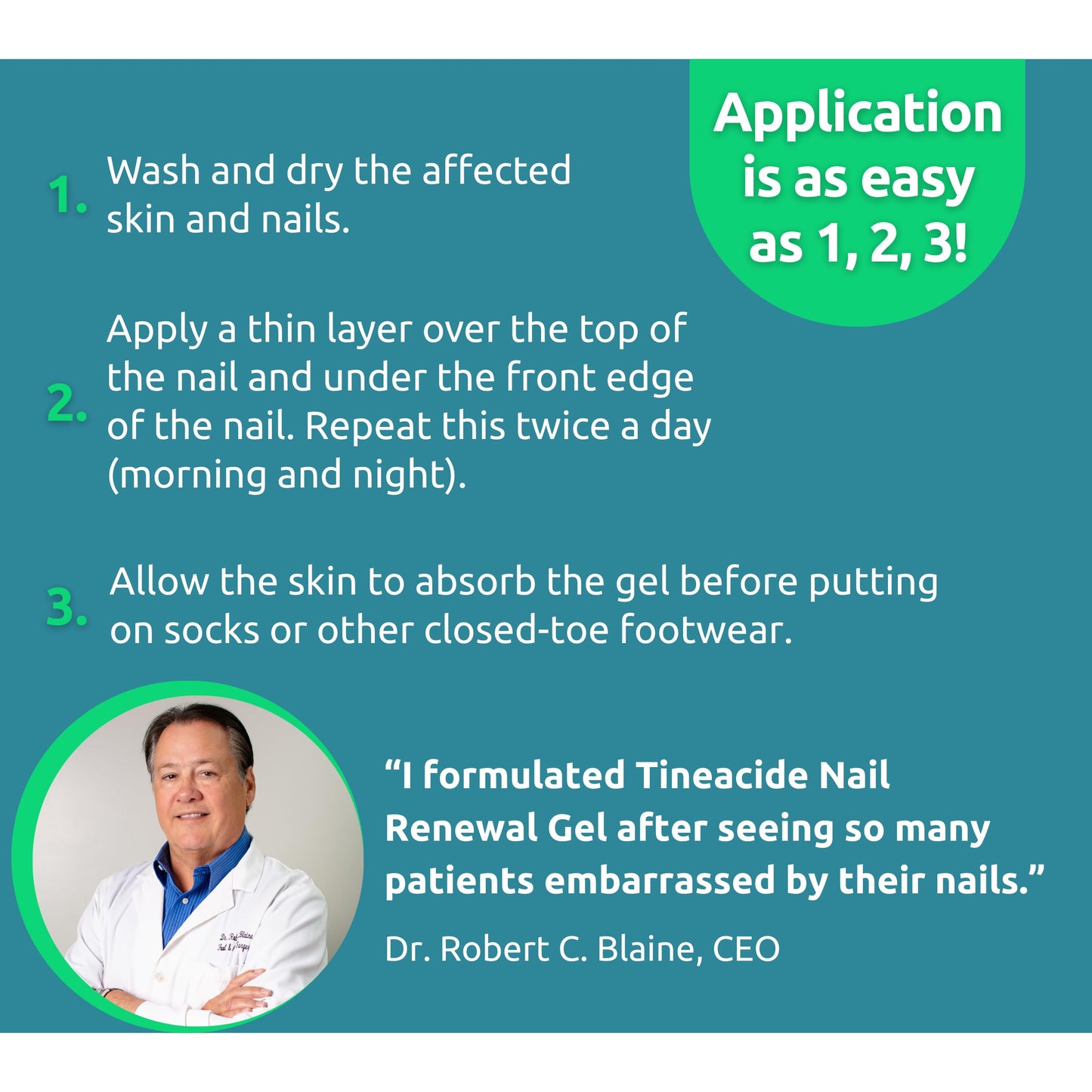 Nail Renewal Gel, Discoloration, Thickened Nails, Cracking, Brittle Nails, Fast 2-Day Results