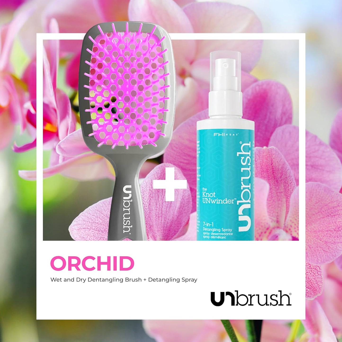 FHI Heat UNbrush & UNwinder Spray | Detangling & Smoothing Hair Treatment