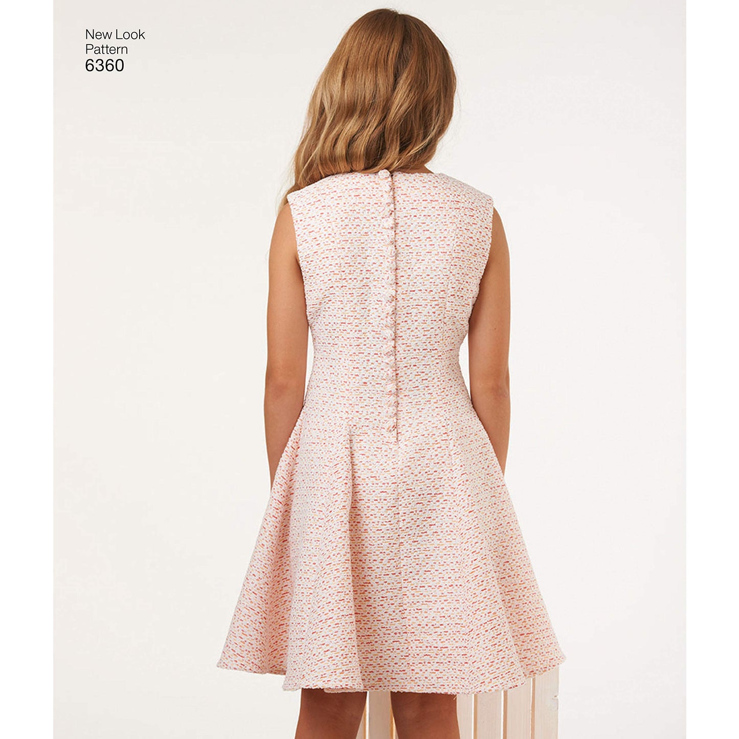 Simplicity New Look Patterns UN6360A Girls' Sized for Tweens Dress, A (8-10-12-14-16)