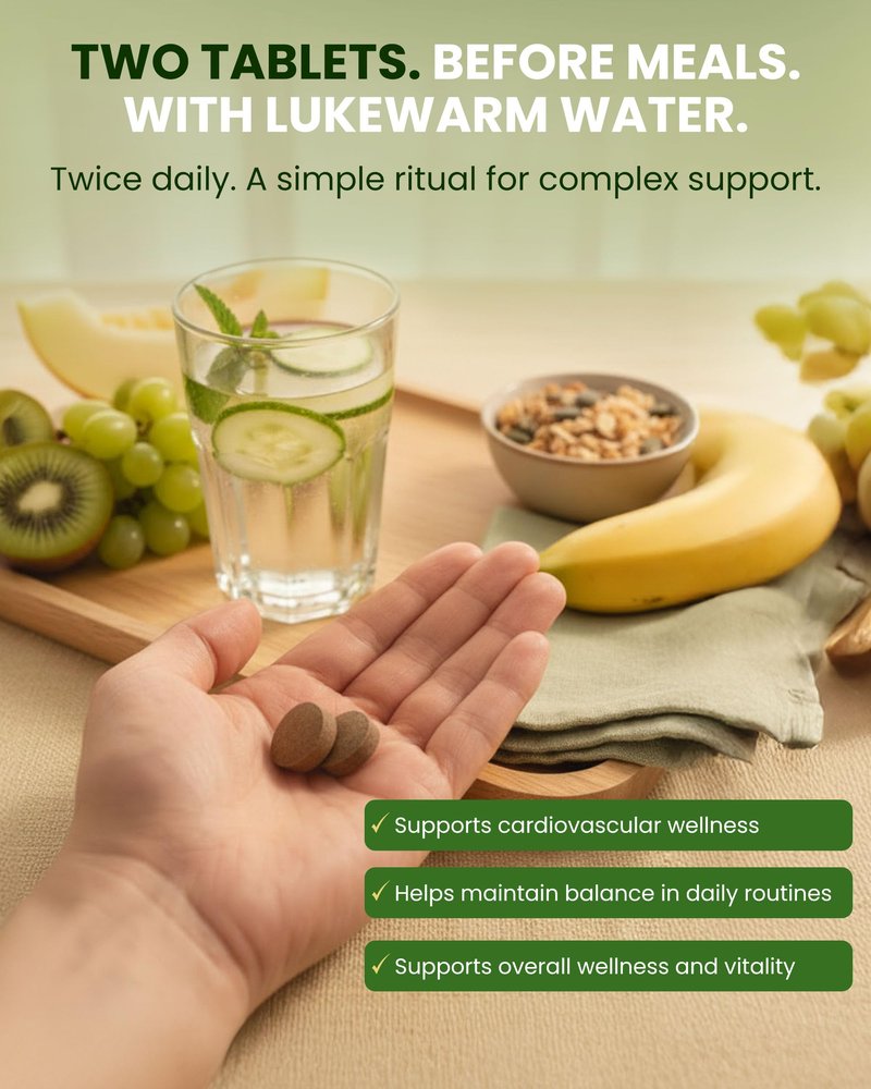 Ivy's Mukta Vati 120 Tablets - Potent Ayurvedic Herbal Supplement for Blood Pressure Support & Heart Health with Gotu Kola, Arjuna Bark & More - Talc Free, Laboratory Tested