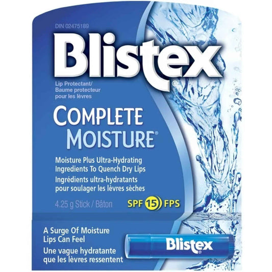 Blistex Lip Balm Complete Moisture .15oz, 8-Pack