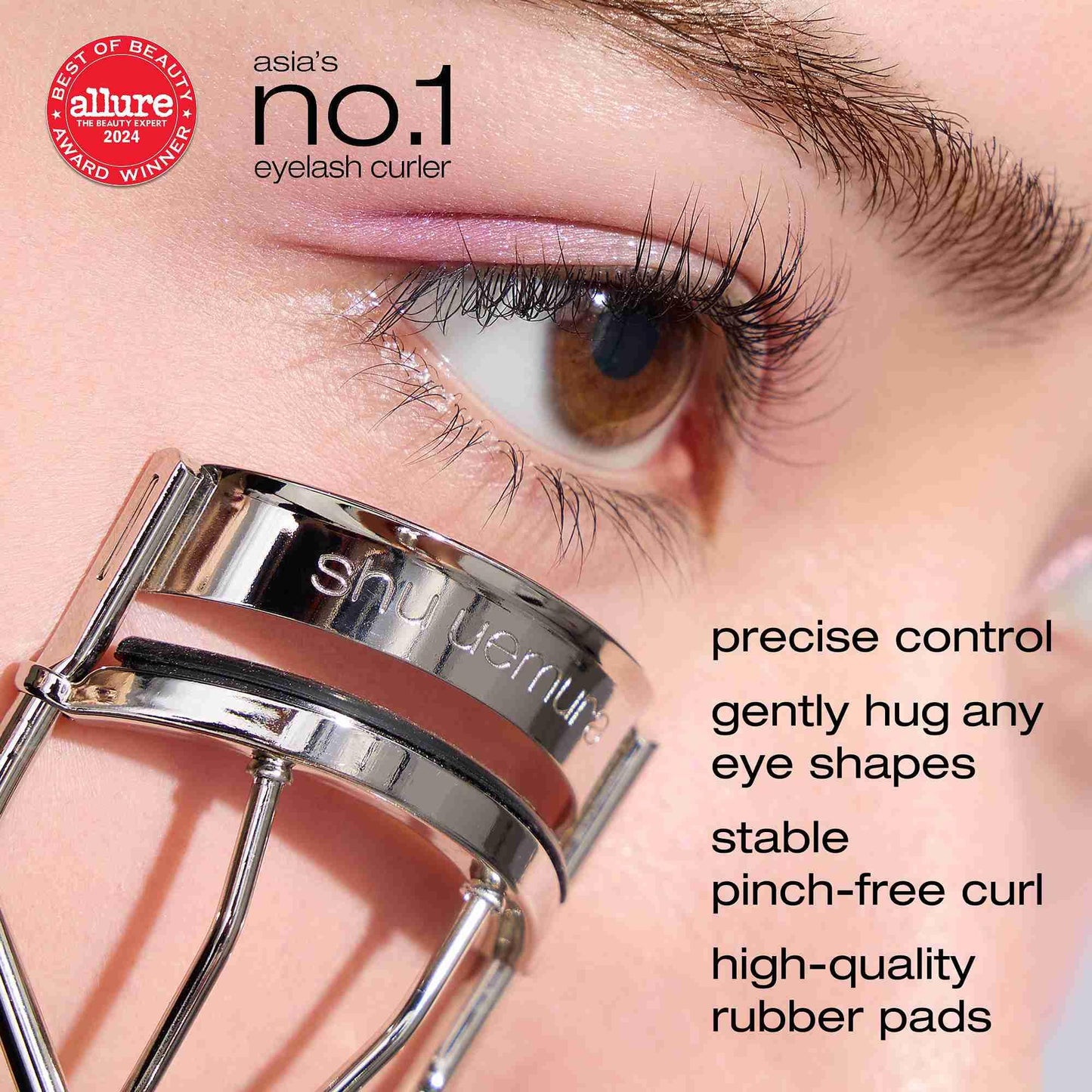 Shu Uemura Iconic Eyelash Curler, Achieve Precise Control and Long-Lasting Curl