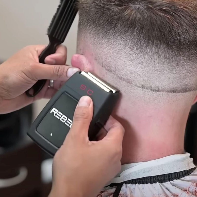 Professional Cordless Double Foil Shaver - USB-C Rechargeable Electric Men's Grooming Tool for Close Shave | Barber Quality