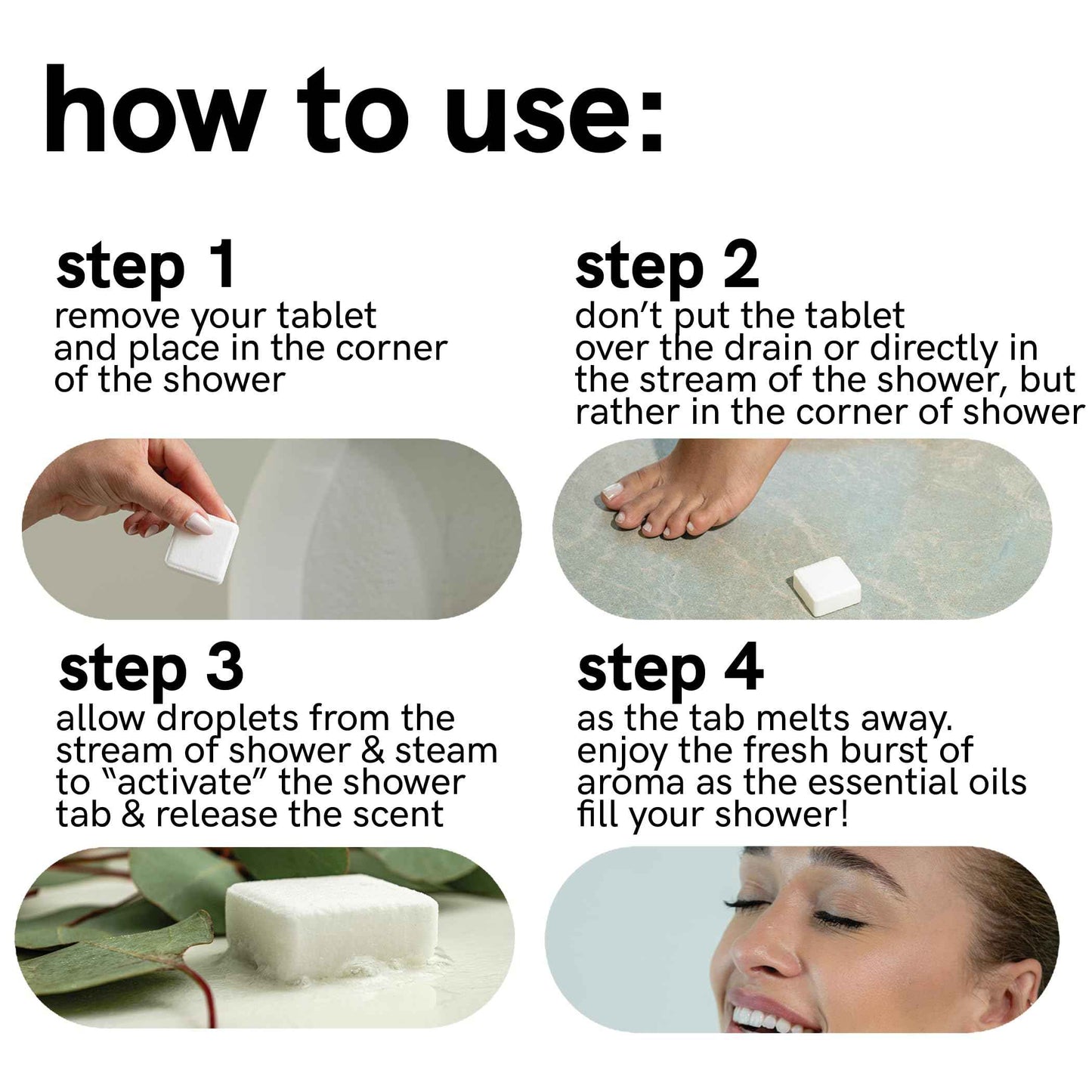 Zensah Sport Shower Steamers - Relaxing Aromatherapy, USA Made with Natural Eucalyptus Essential Oil, Travel Friendly, Unique Birthday Gifts for Self Care, Colds, and Muscle Recovery for Women and Men