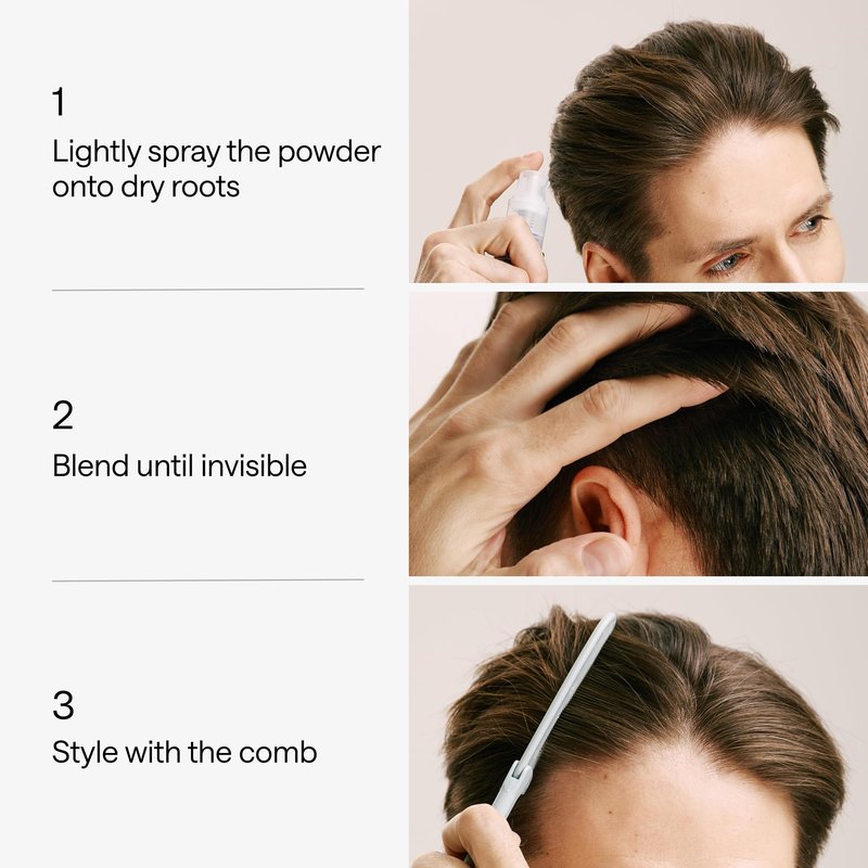 Hair Styling Powder – Based Texture Powder Volumizer for Men & Women – Lightweight Hair Dust for Hairline Lift & Matte Finish – Texturizing Volume Play Level Enhancer, Non-Greasy Finishing Grip Dust