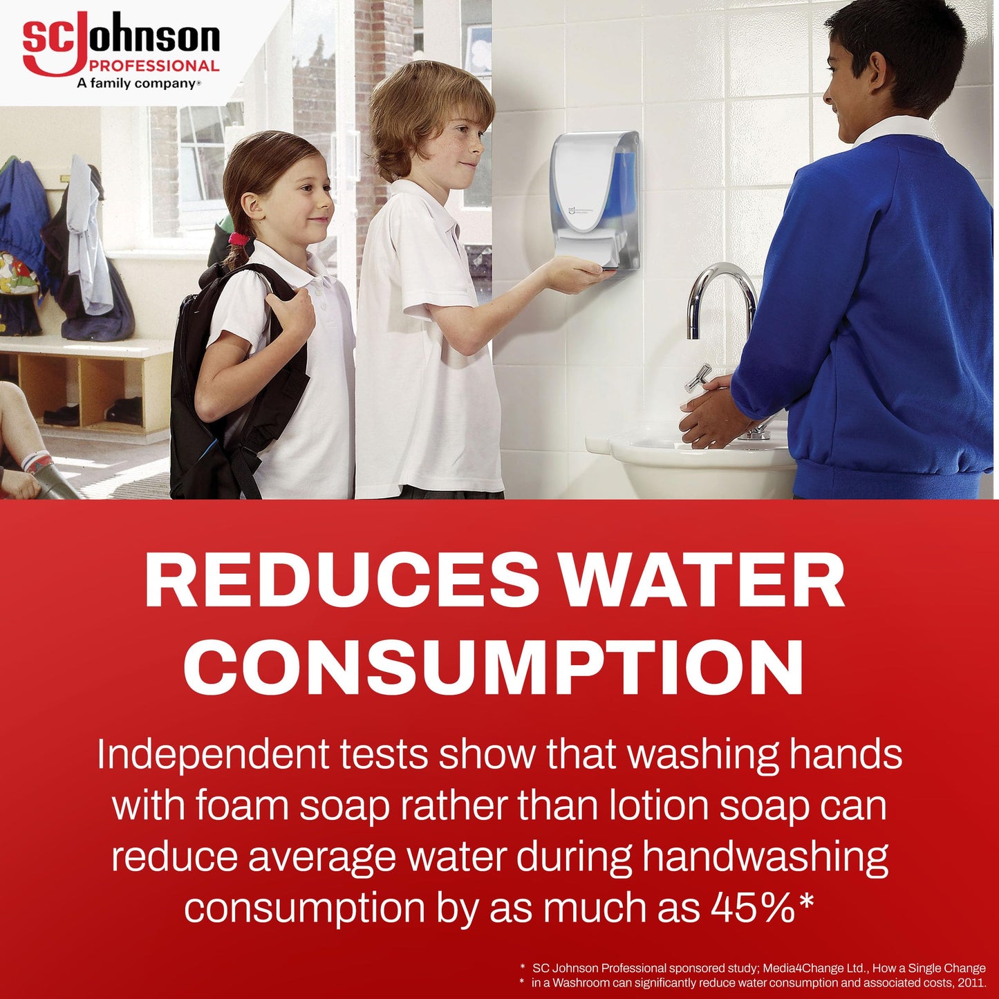 SC Johnson Professional Refresh Azure FOAM, Foam Hand Wash, Foaming Hand Soap, 1 Liter Cartridge, 2 Count, for Professional Use Only
