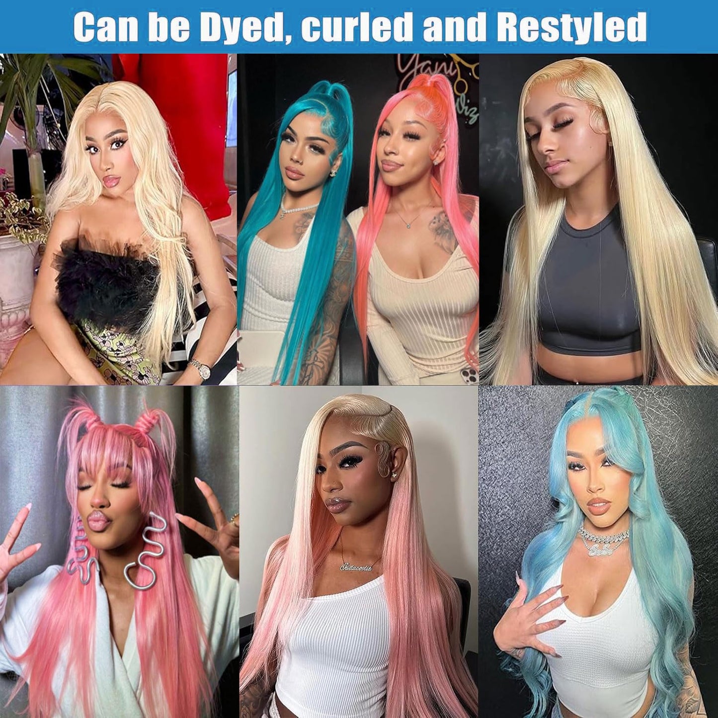 613 Bundles Human Hair 18 Inch 12A Grade 100% Unprocessed Brazilian Virgin Blonde 613 Human Hair Extensions For Women 100g Blonde Bundles Human Hair