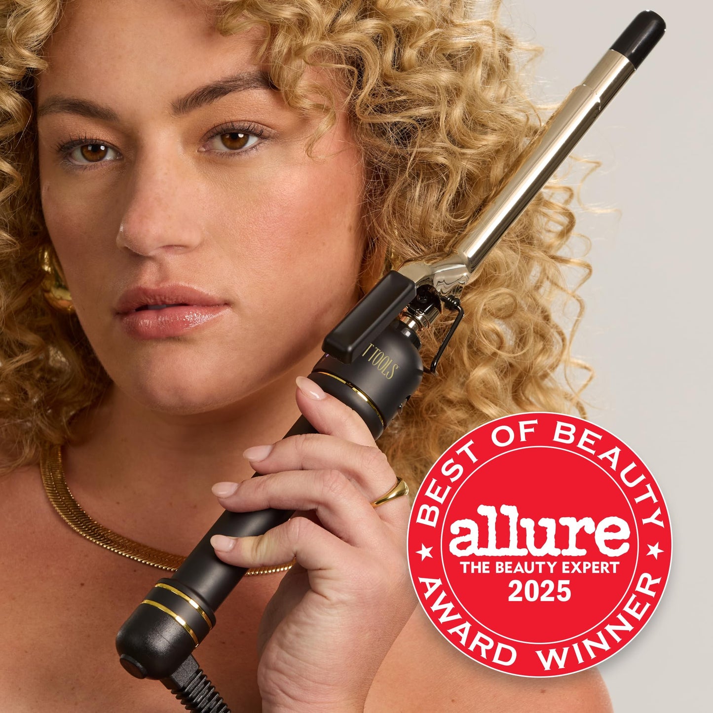 Hot Tools 24K Gold Professional 3/4" Extended Barrel Curling Iron