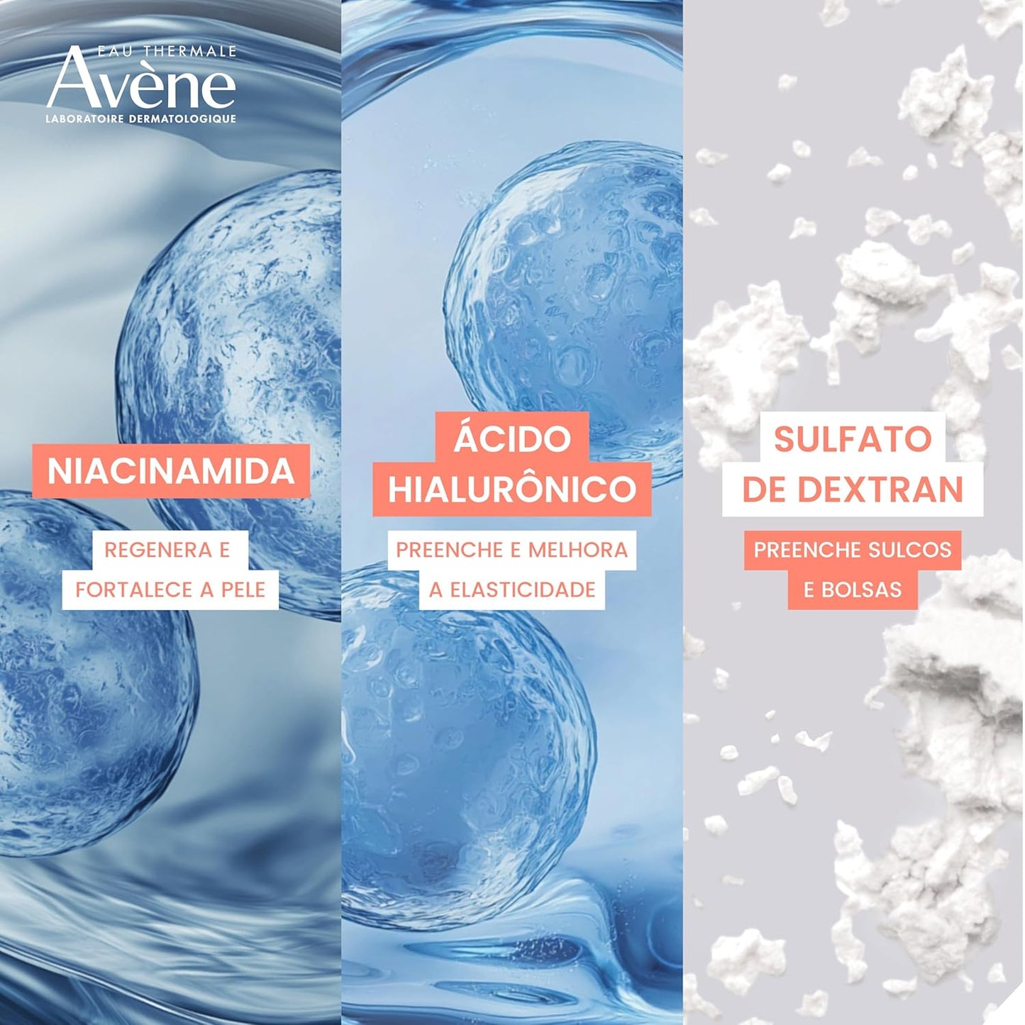 Avène Eye Cream - Hyaluron Activ B3 Triple Correction Formula | 0.5 Fl Oz