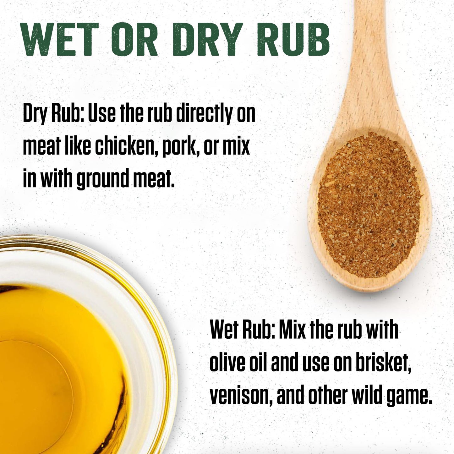 LEM Products Backwoods Sizzlin' Honey BBQ Rib Rub, All-Purpose Seasoning and Rub, Ideal for Wild Game and Domestic Meat, 4.95 Ounce Shaker Bottle