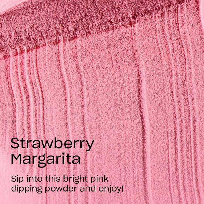 OPI Powder Perfection Strawberry Margarita | Opaque Bright Pink Crème Nail Dipping Powder | Acrylic Alternative