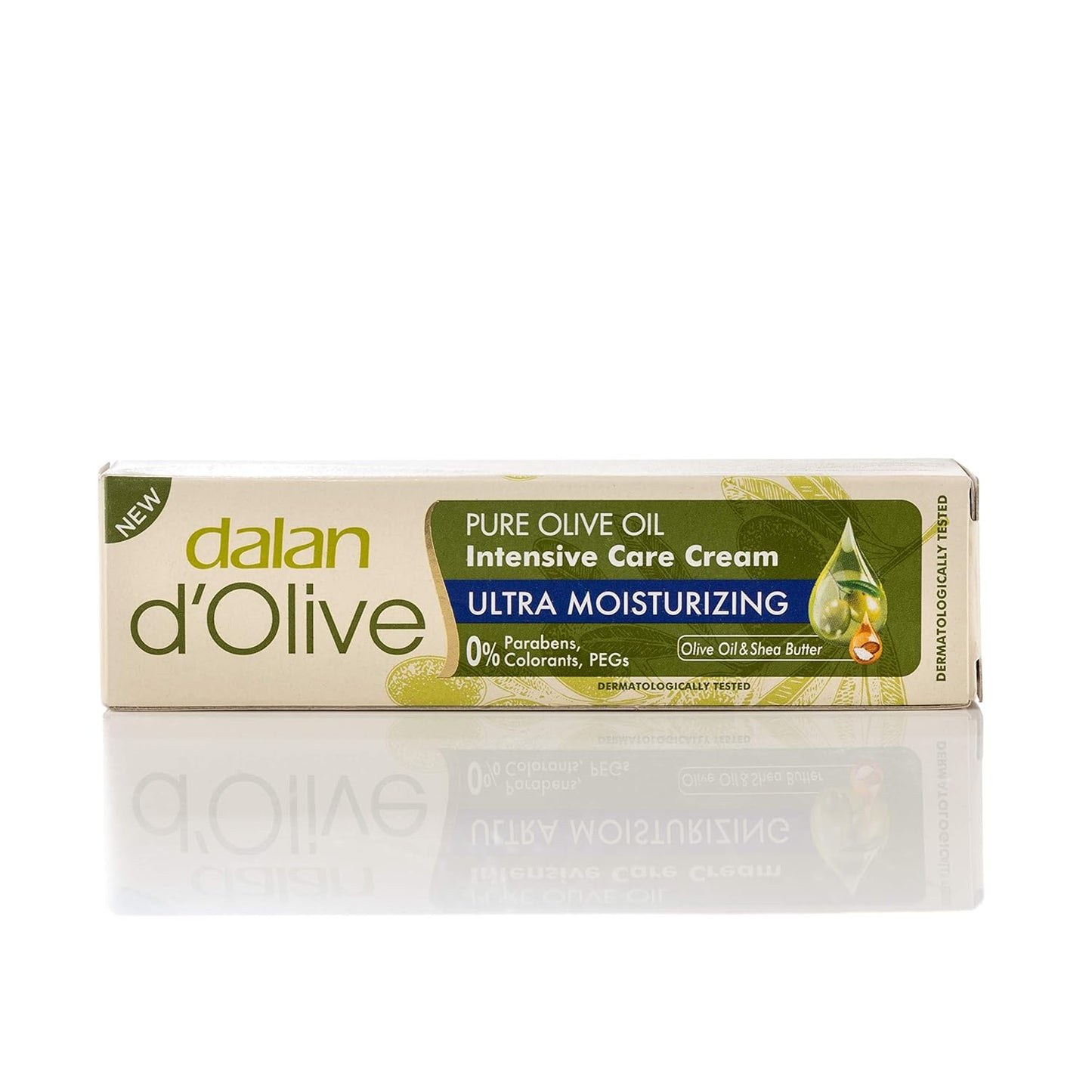 Dalan d'Olive Intensive Care Cream - Nourishing Moisturizer for Dry Skin | 12 Pack