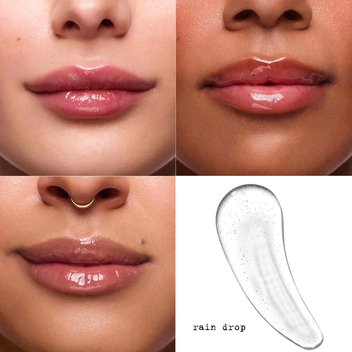 Stila Heaven's Dew Gel Lip Oil - Hydrating Gloss-Oil Hybrid with Jojoba & Hyaluronic Acid | High-Shine, Non-Sticky Finish