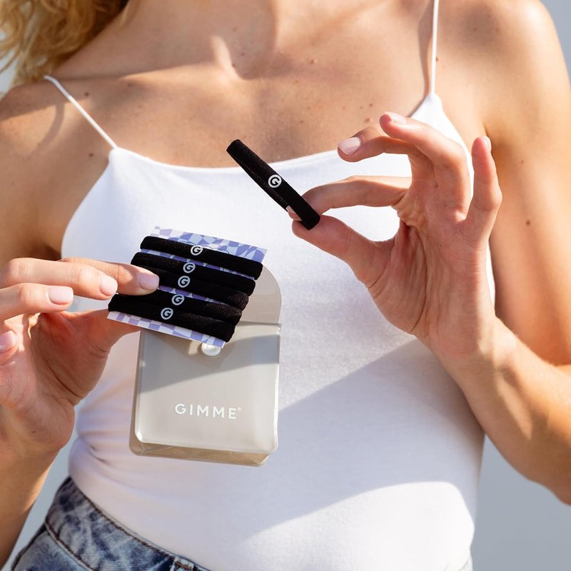 Gimme Beauty | Magic Is In The Hair Gift Box - All Hair Types - Includes Hair Bands, Detangler & Massage Brush
