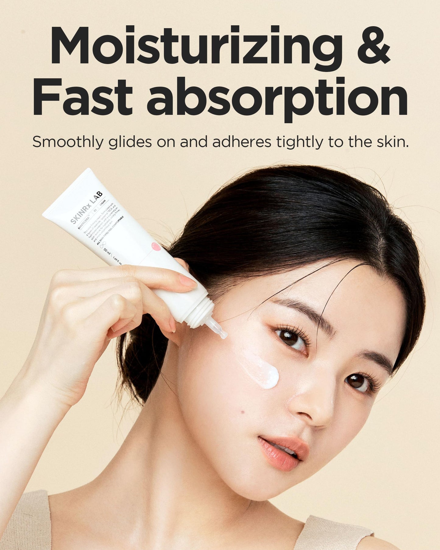 BEISIKS SKINRxLAB MadeCera Core Cream – Korean Anti-Aging Face Moisturizer with Ceramides, Peptides, Liposomal TECA for Deep Hydration, Firming, Plumping, Volumizing & Radiant Complexion, 1.69oz.