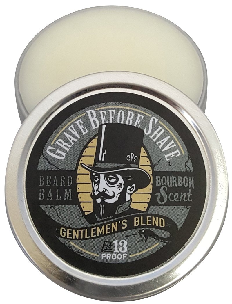 Grave Before Shave Gentlemen's Blend Beard Balm, 4 oz.