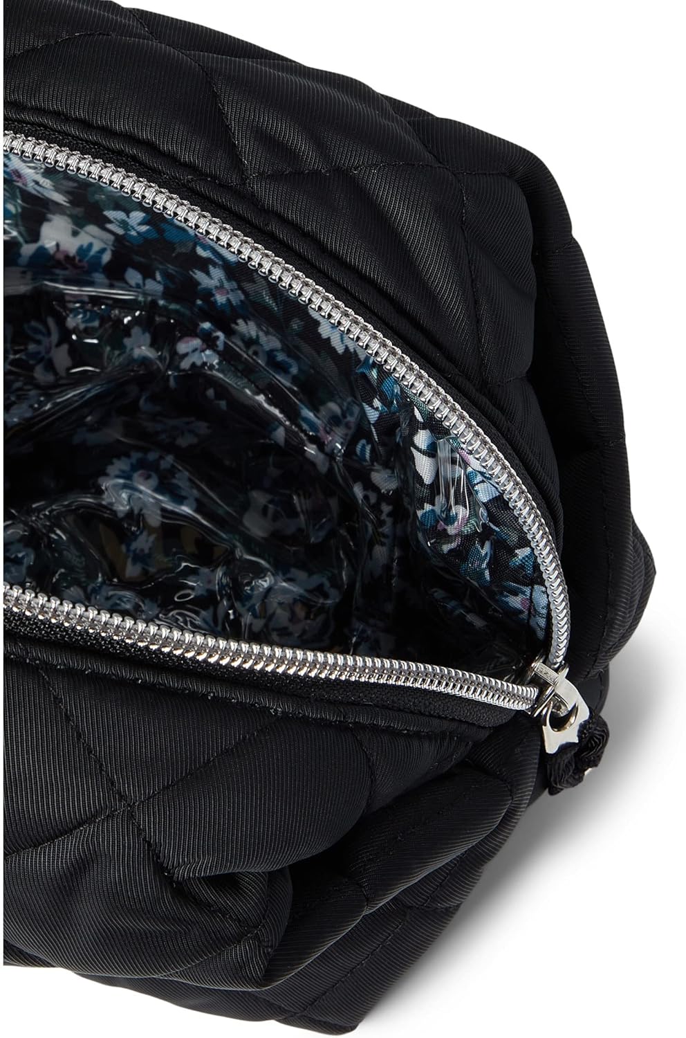 Vera Bradley Medium Cosmetic Makeup Organizer Bag - Durable Performance Twill | Stylish & Functional