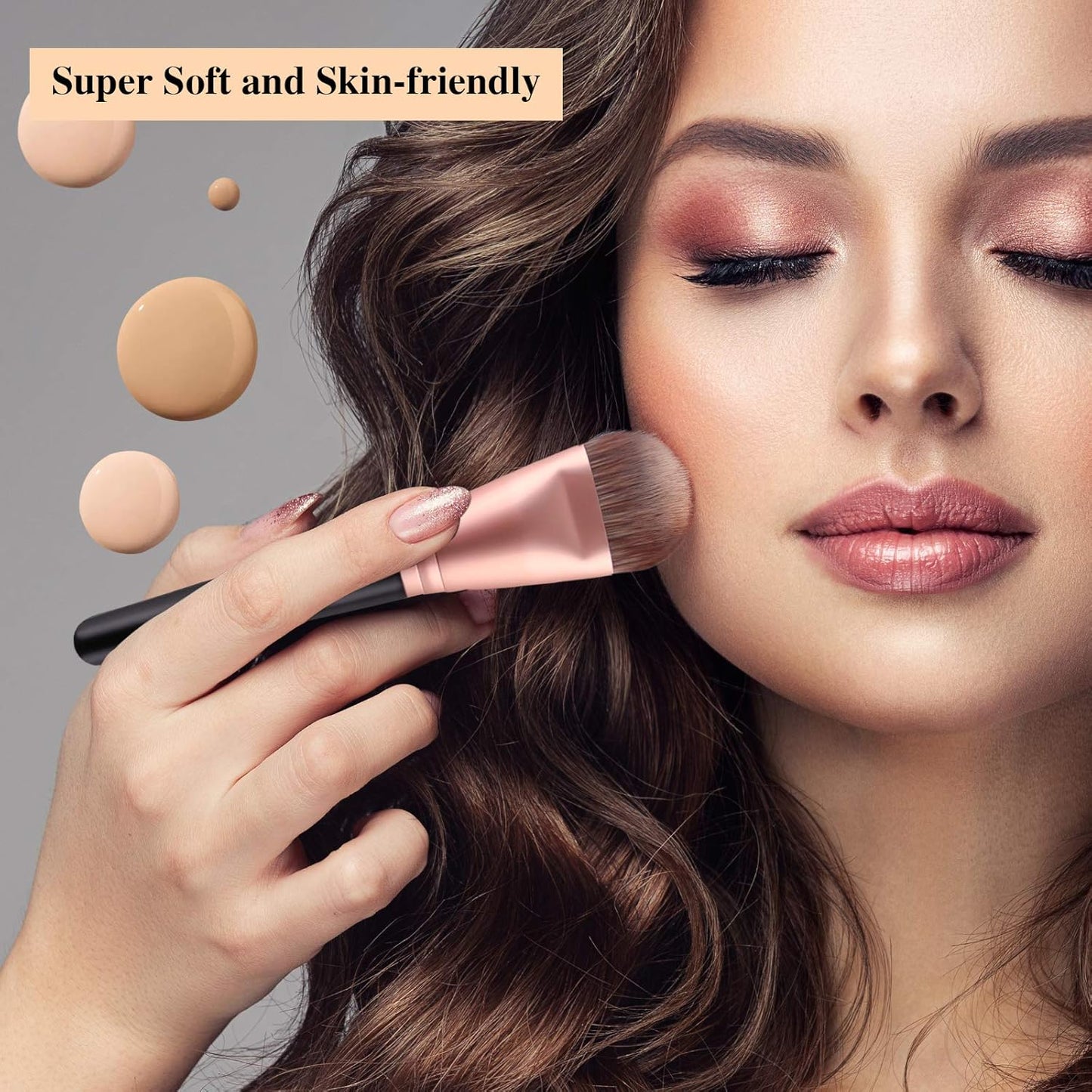 Makeup Brushes Set - Professional Foundation Brush for Flawless Application | 10-Piece Collection