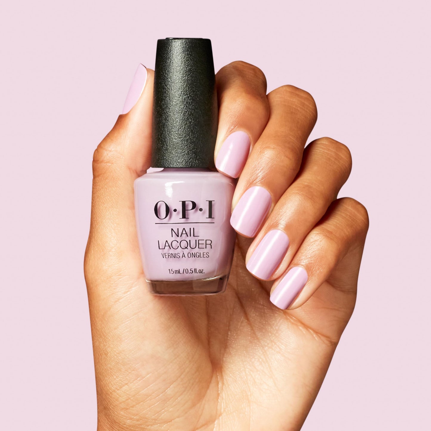 OPI Nail Lacquer Mod About Me | Opaque Soft Cool Lilac Purple Crème Chip Resistant Nail Polish | The New OPIcons Collection | Spring 2026