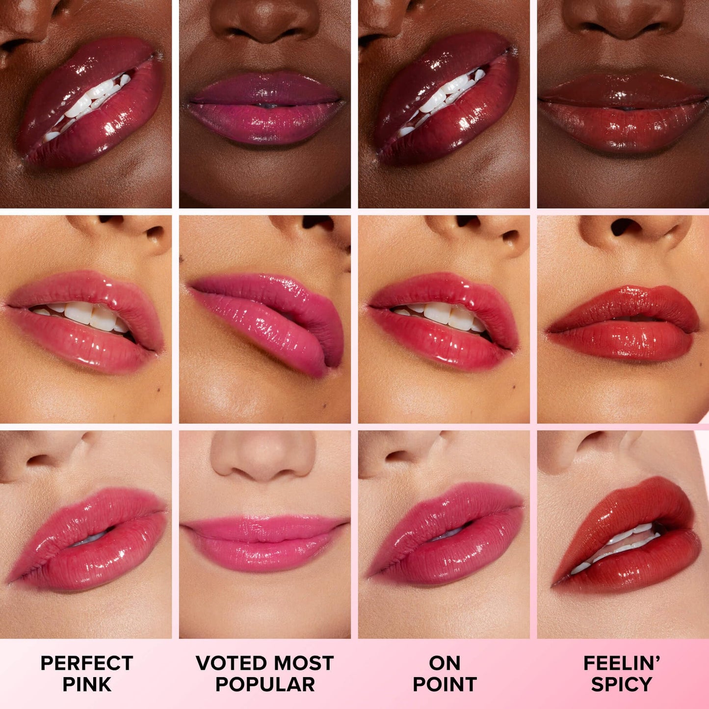 Too Faced Lip Injection Extreme Plumping Clicks | Hydrating, Sheer-To-Medium Buildable Coverage, Lip Plumper with Click Applicator, 0.05 Ounce, Feelin' Spicy