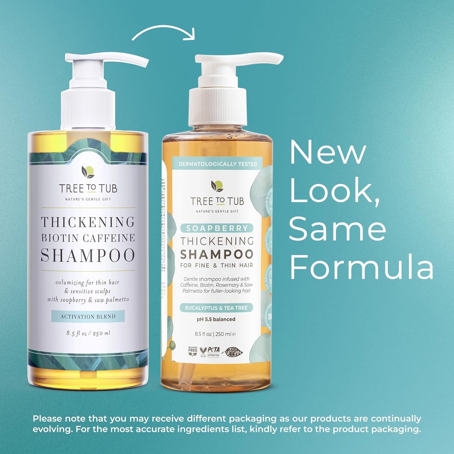 Biotin Fine Hair Thickening Shampoo - Sulfate-Free Argan Oil Formula for Fuller Volume | Gentle for Women & Men