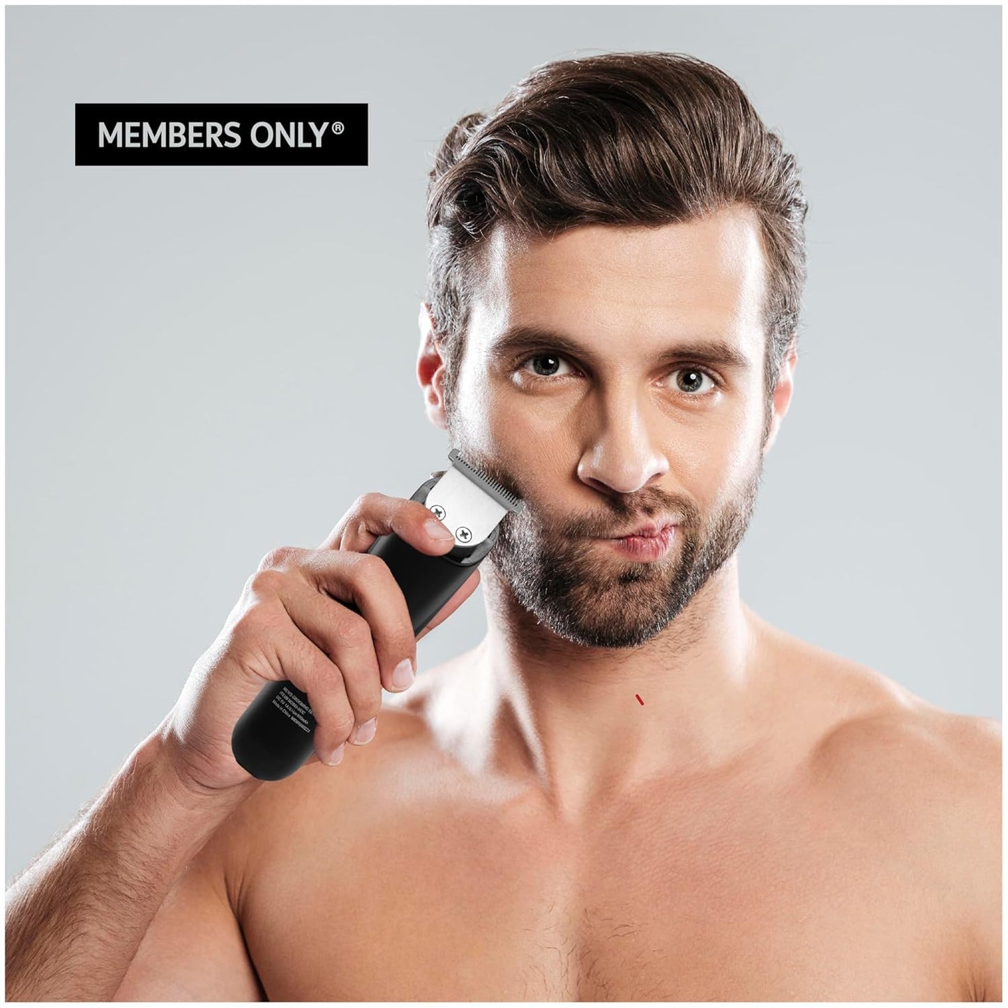 Men's Lithium Cordless Hair & Beard Trimmer Kit - 5 Heads, LED Display, USB Rechargeable
