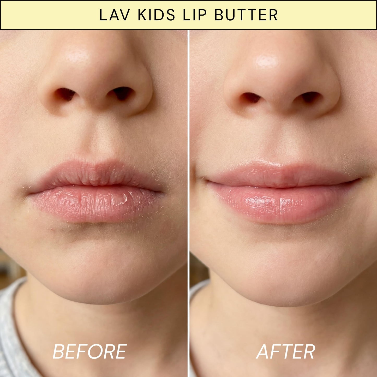 LAV KIDS Hydrating Face Care Bundle, Face Cream, Foaming Cleanser, Lip Butter, with Headband