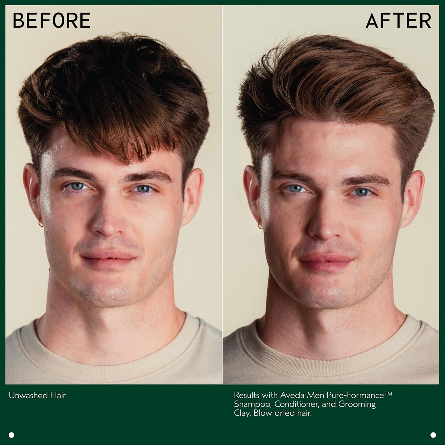 Aveda Men Pure-Formance Shampoo & Conditioner Duo - Lightweight Hair Care for Men | Cleanses & Refreshes Hair & Scalp