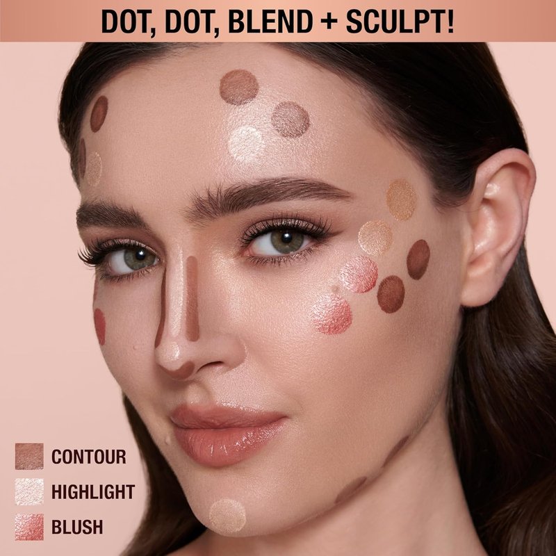 Charlotte Tilbury Hollywood Liquid Contour Wand - Easy Contour Stick & Bronzer for Sculpting | Natural Finish