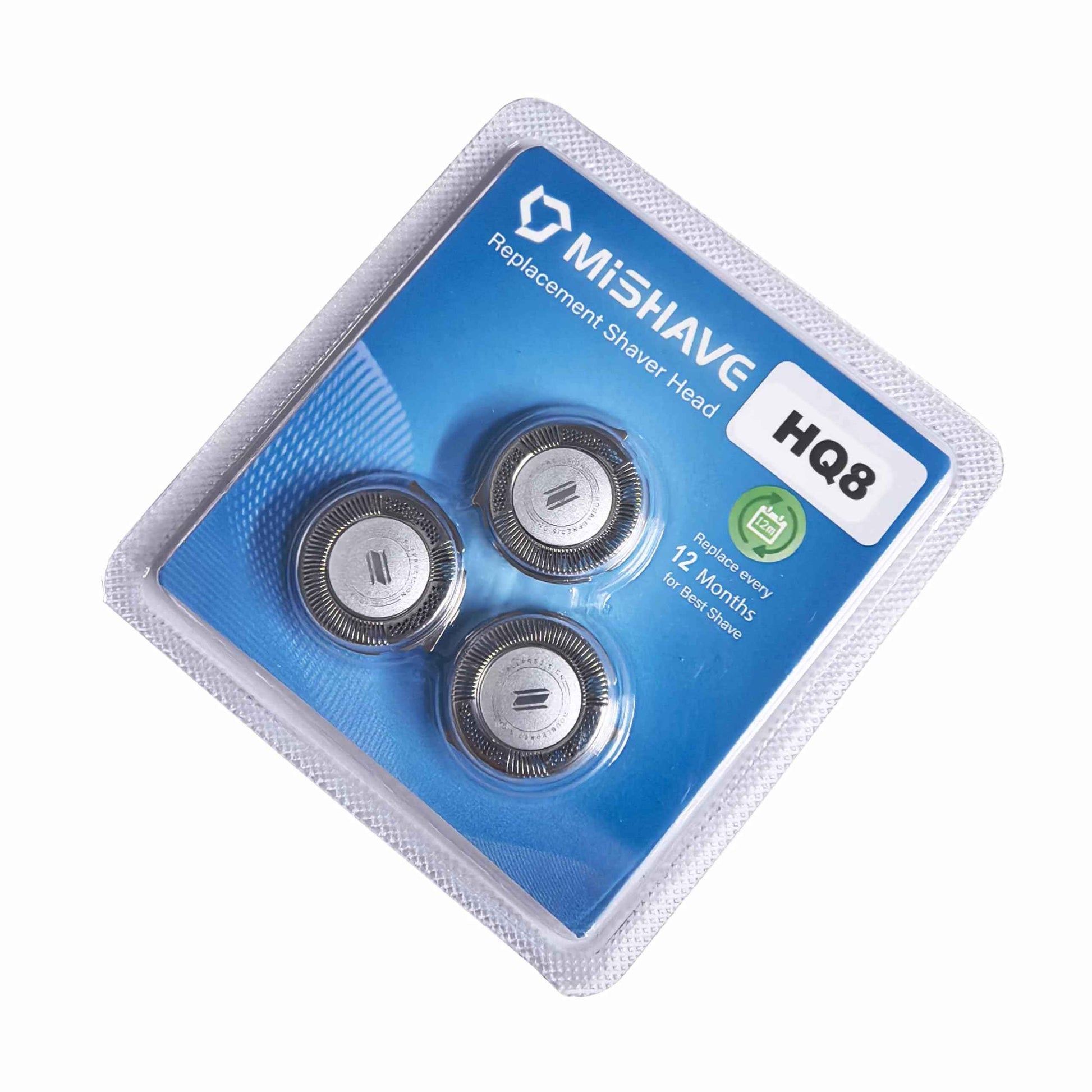 HQ8 Replacement Heads Compatible with Philips Norelco Aquatec Electric Shaver Razors, Fits Philips PT720,PT730,AT880,AT830,AT810,AT815,Upgrade HQ8 Replacement Blades, 6PCS Blades with 1PC Brush