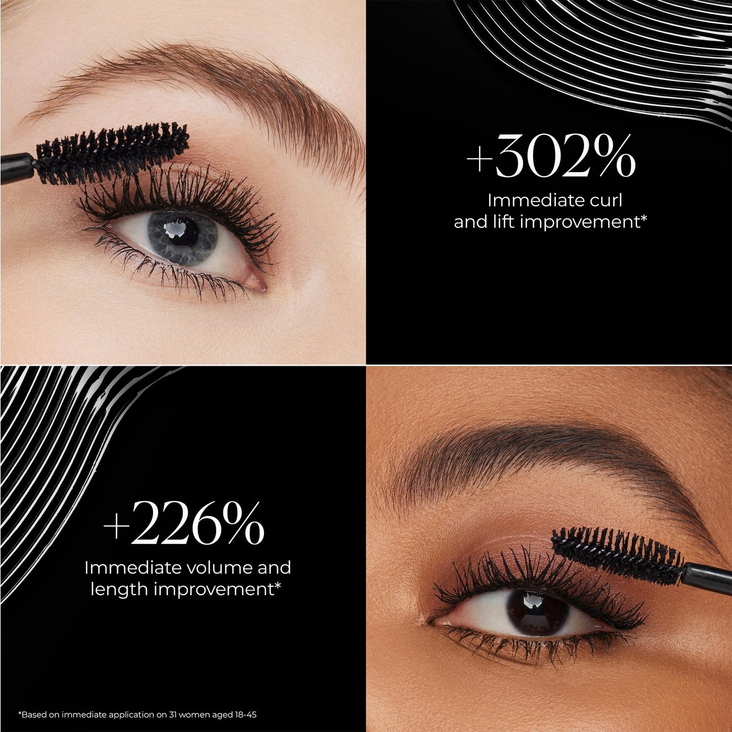 Laura Mercier Caviar Extravagant Mascara, Intense Black, 0.29 oz