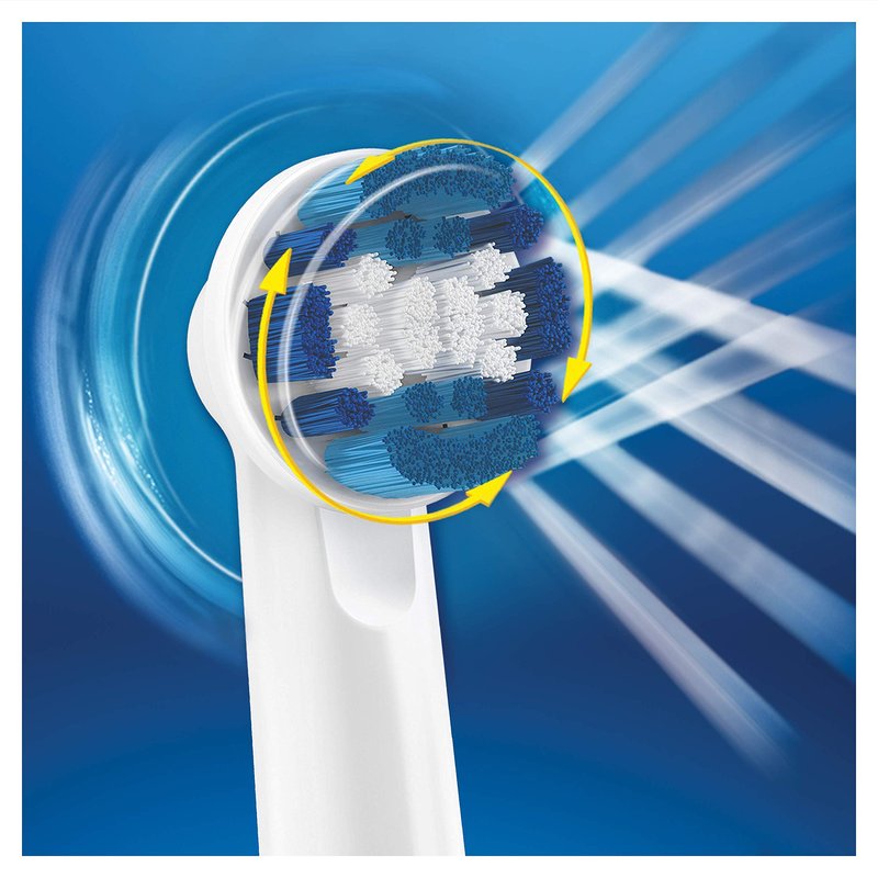 Oral-B Precision Clean Replacement Toothbrush Heads, Pack of 10 – Compatible with Oral-B Electric Toothbrush Handles