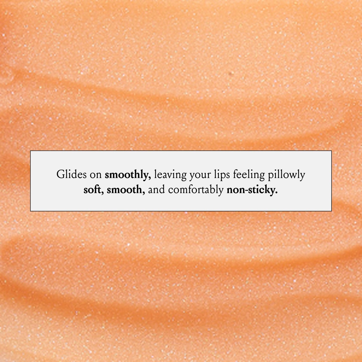 Boom Gloss ™ Non-Sticky, Hydrating Lipgloss for Radiant Shine, Moisturizing Lip Gloss with Olive Squalene, Rosehip Oil, Kukui Seed Oil, Sheer, Natural Finish - Peach Nude Tint