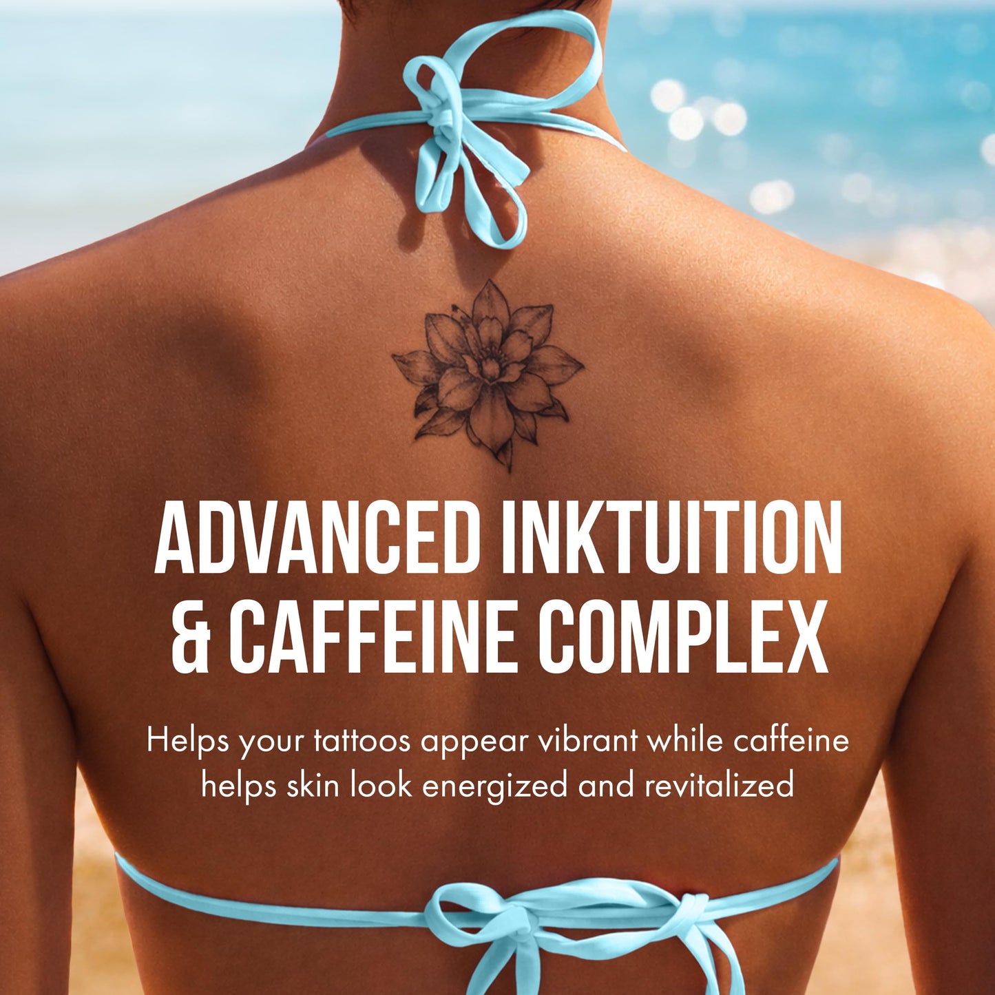 Tan Asz U First Class Tanning Lotion, Luxury Advanced Carrot Oil & Peptide Bronzing Blend in a Coconut Water Base with Inktuition Tattoo Complex, 13.5 Fl Oz