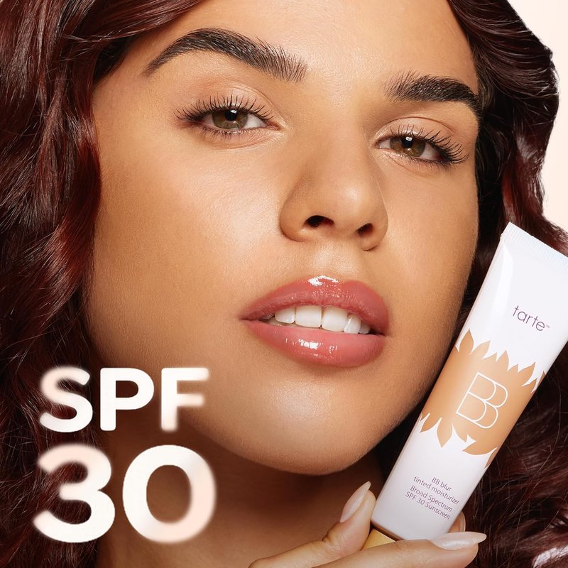 Tarte BB Blur Tinted Moisturizer SPF 30 - Medium Buildable Coverage | Natural Matte Finish, Vegan & Cruelty-Free