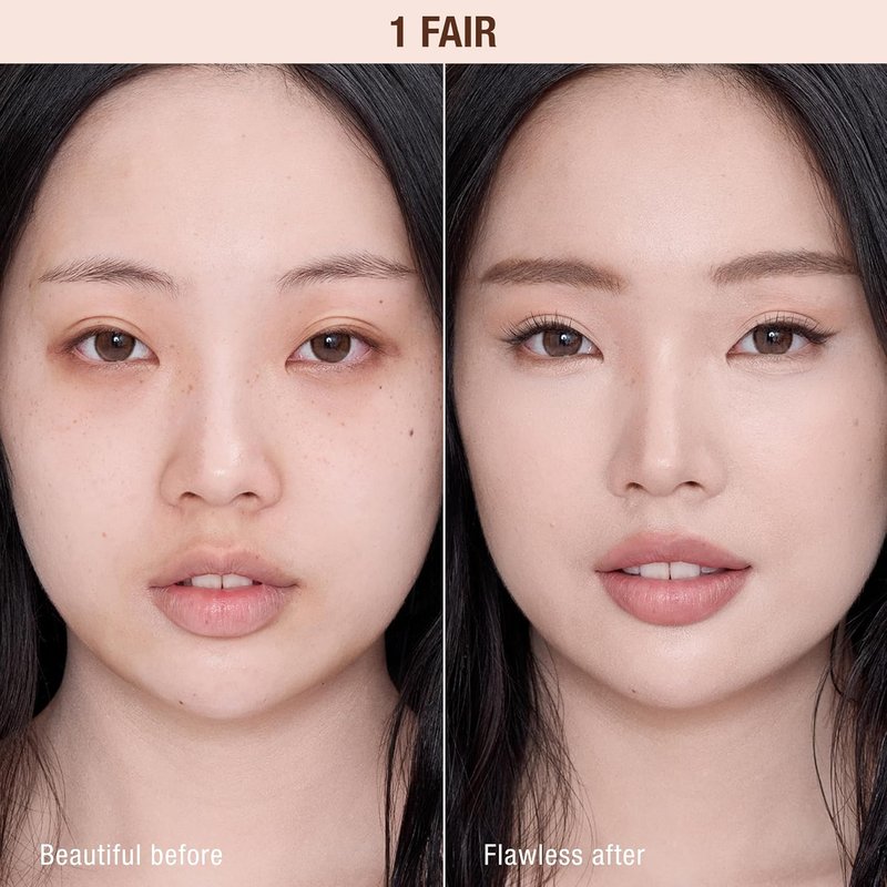 Charlotte Tilbury Airbrush Flawless Blur Concealer - Longwear, Hydrating & Crease-Proof for Dark Circles & Blemishes | Full Coverage, Natural Matte Finish