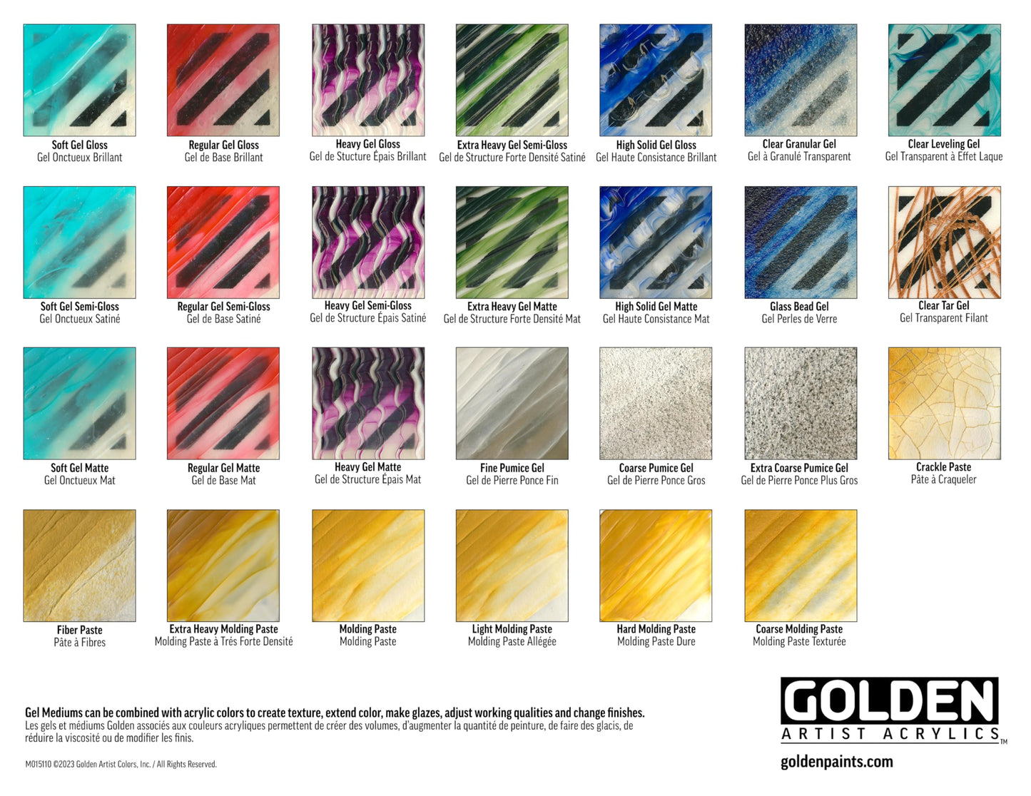 GOLDEN Fine Pumice Gel, 32 fl. oz. Jar, Professional Acrylic Gel Medium, Transparent