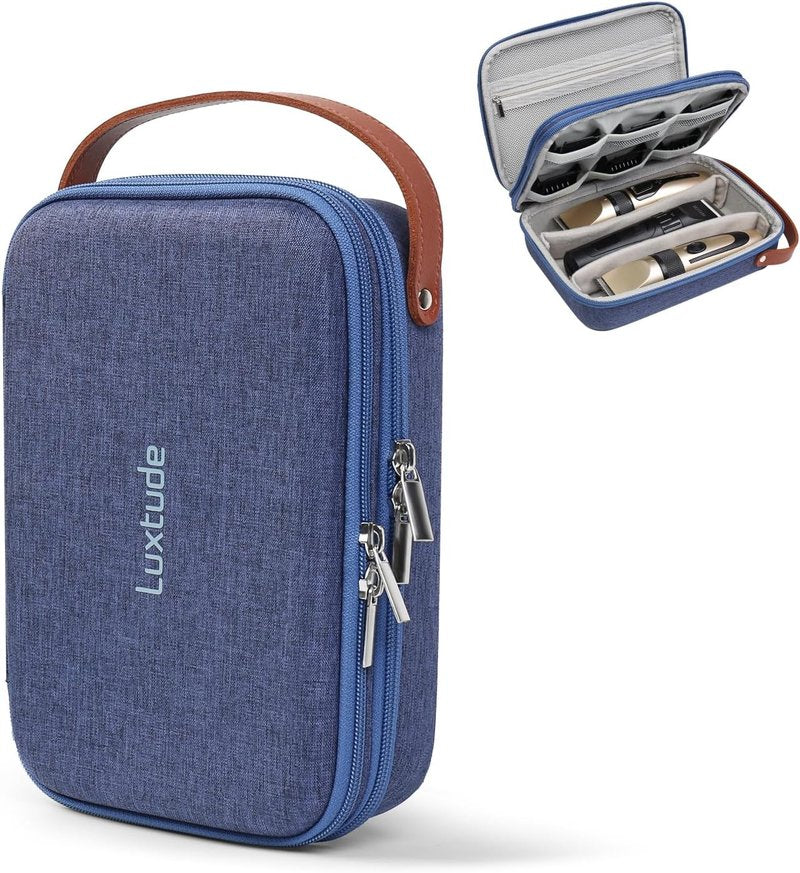 Hair Clipper Case - Portable Travel Storage for Trimmers & Accessories | Fits Wahl, Andis, Hatteker