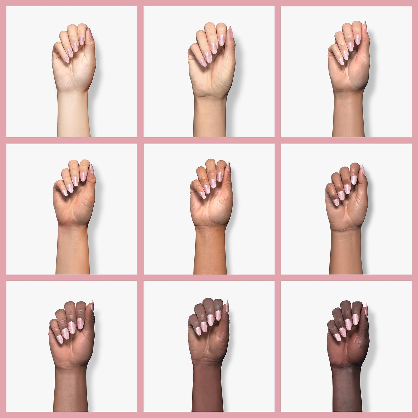 ILNP Ballet Slipper - Soft Pink Holographic Nail Polish, Ballet Pink Shimmer Polish, Vegan, Non-Toxic, Cruelty Free