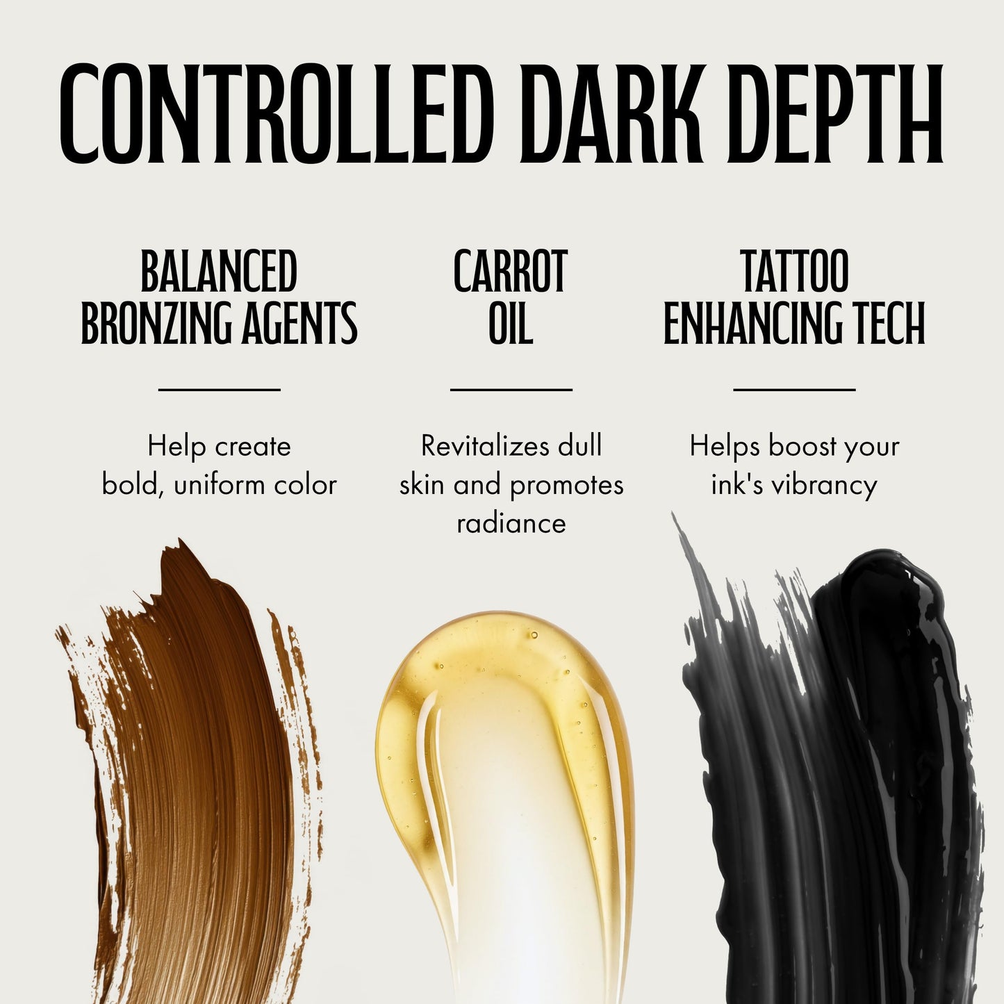 Tan Inc Status: Dark & Handsome Tanning Lotion, 300X Advanced Bronzing Formula with Anti-Orange Complex & Tattoo Enhancing Tech, 13.5 Fl Oz