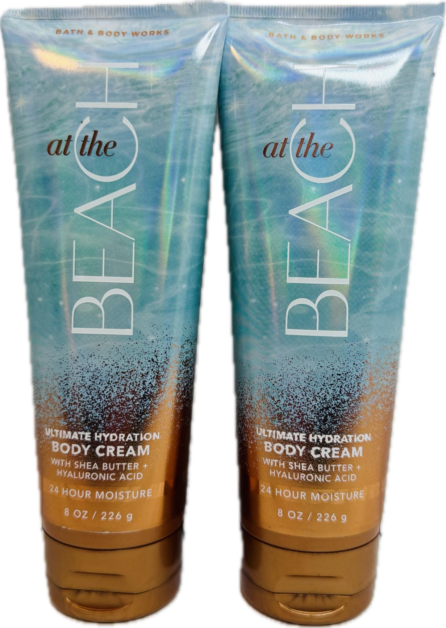 Bath & Body Works Women's At the Beach Ultimate Hydration Body Cream 8 Ounces Pack of 2
