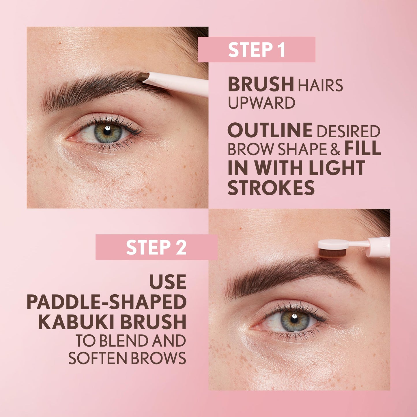 Covergirl Clean Fresh Brow Filler Pomade, 600 Dark Brown, Eyebrow Pencil, Ultra-Precise Tip, Creamy Formula, Highly Pigmented, Soft Matte Finish, Vegan Formula, 0.007oz