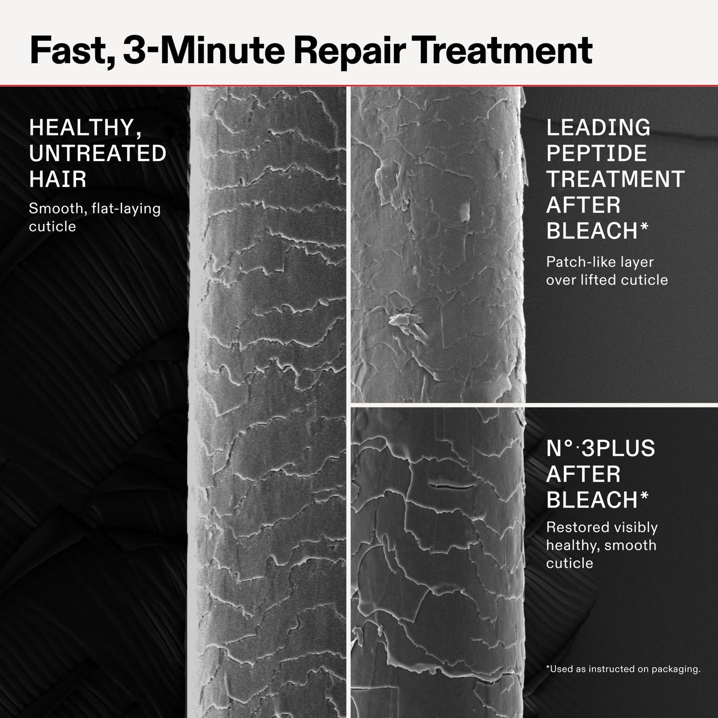 Olaplex N°.3PLUS Complete Repair Treatment: 3-minute Pre-shampoo Treatment to Immediately Repair Hair Damage for Softer, Stronger Hair | For Coily, Curly, Straight, and Wavy, 250 mL / 8.5 Fl Oz