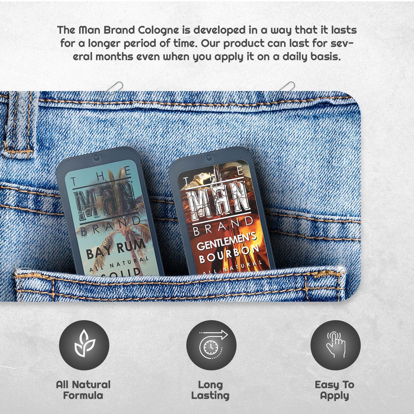 Solid Cologne Set of 5 with Bay Rum Wax Fragrance, Bourbon Perfume Balm, Business As Usual, Lumberjack, and Mysetry Man - Wax Perfume Sampler Set (Five Armies - 5 Pack - 0.75 oz each)