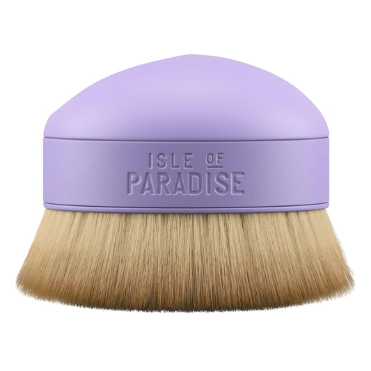 Isle of Paradise Shape and Glow Self Tan Blending Brush, Palm Sized Streak Free Applicator for Face and Body, Self Tanner Brush With Soft Vegan Bristles, 1 Count