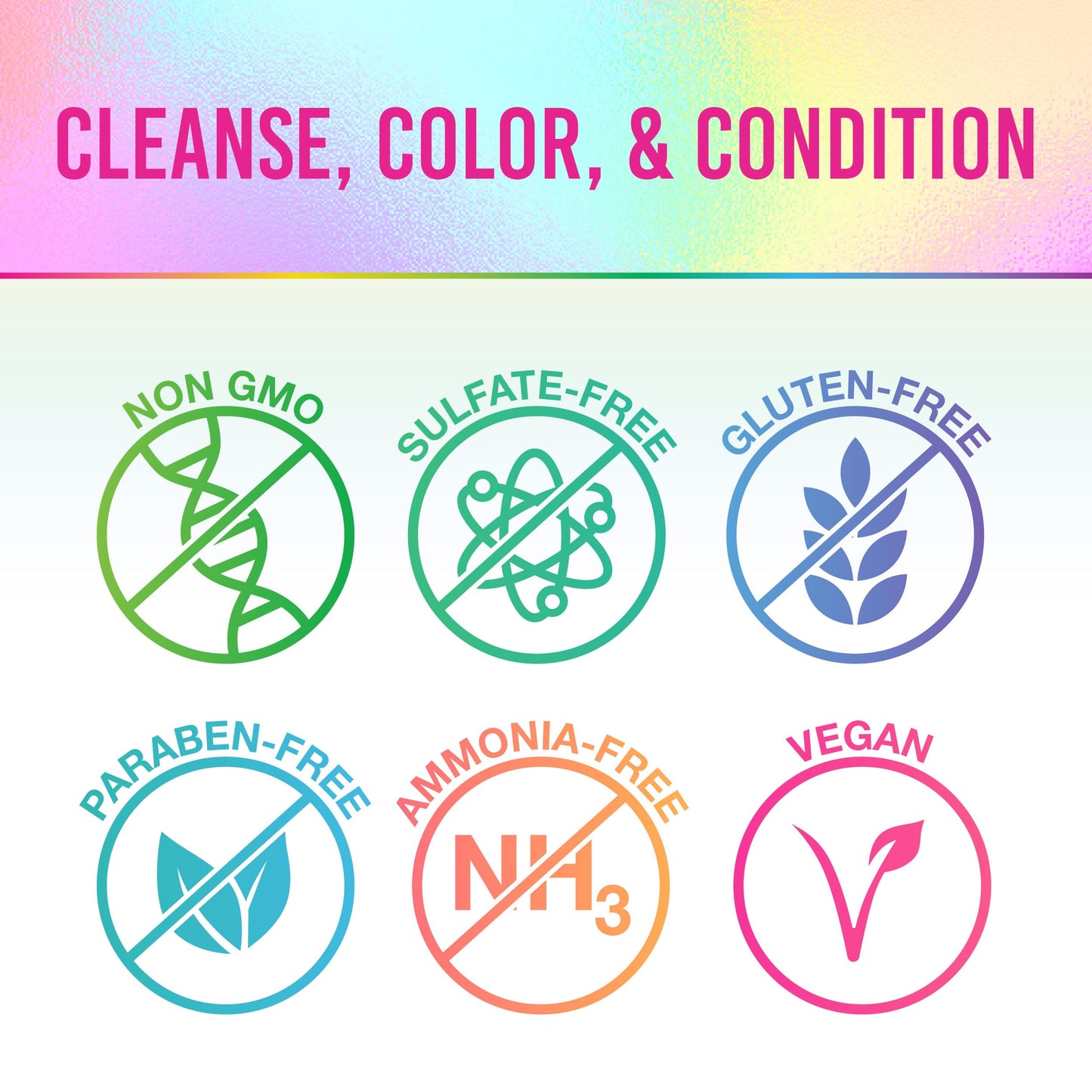 Punky Colour 3-in-1 Color Depositing Conditioner & Hair Cleanser – Pinktabulous, Semi Permanent Hair Color, Temporary Hair-Dye, Sulfate-Free, Vegan, 8.5 fl oz